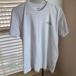 Vans medium size white short sleeve
